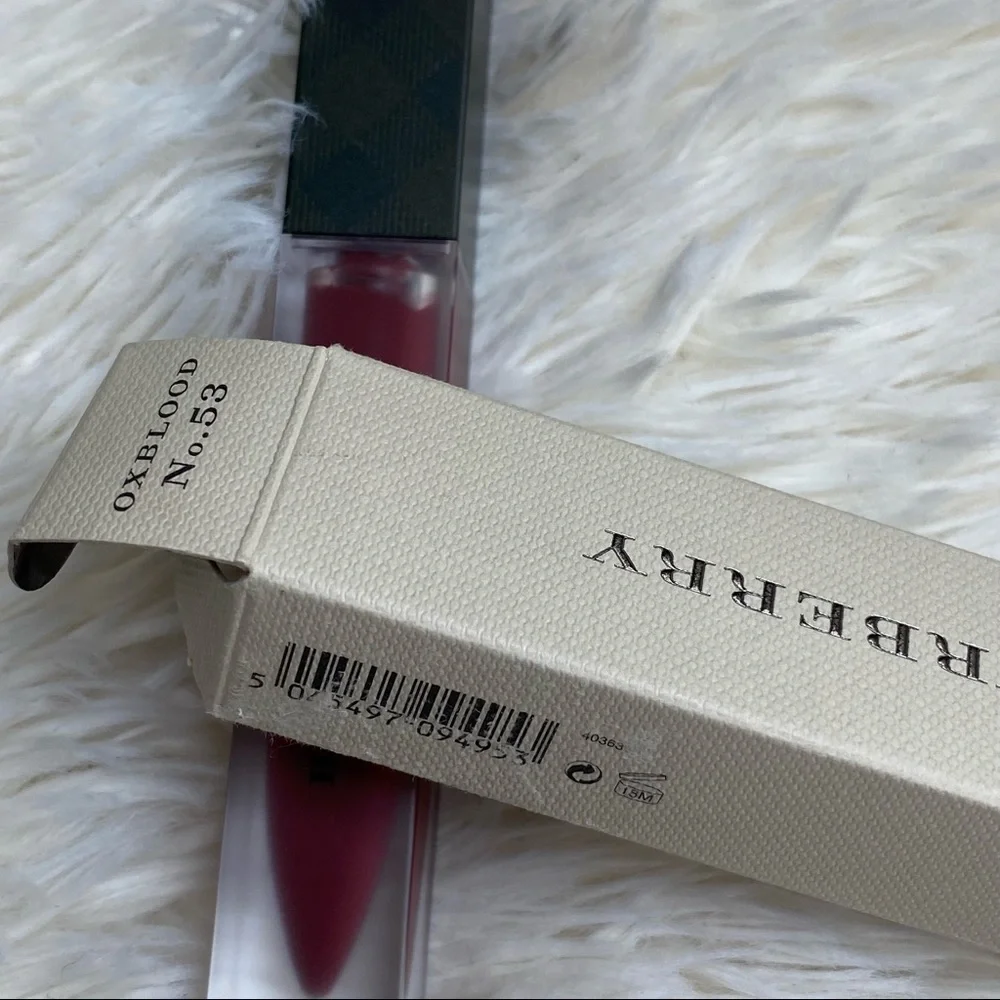NWT Burberry Burberry Liquid Lip Velvet Oxblood No.53, Burberry Liquid lip - Picture 5 of 8